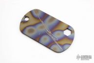 Titanium Dogtag #0185 w/ Ball Chain