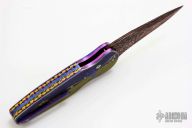 Linerlock Flipper - Bushman Rock Art