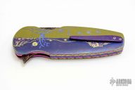 Linerlock Flipper - Bushman Rock Art