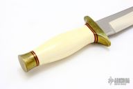 Small Upswept Fixed Blade (with Dot)