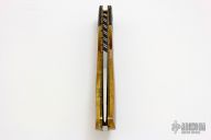 Walrus Ivory and Damascus Lockback Folder