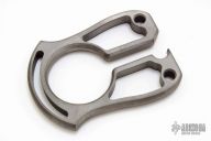 Hollow Keeper - Bead Blast Titanium 5.6mm