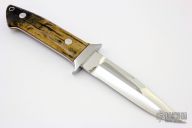 Boot Knife with Premium Mammoth Ivory