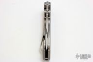 Custom Marauder Tanto - Hand Ground Mirro/Satin - Abalone 1of5