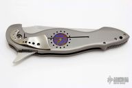 Tactical Recurve Flipper - Timascus Inlays