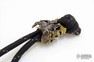 Two Mask Bead - Bronze Bead