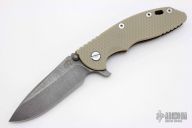 XM-18 3.5" Working Finish Spear Point Flipper