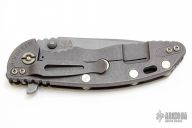 XM-18 3.5" Working Finish Spear Point Flipper