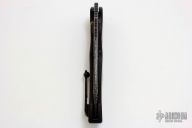 ANAX - Blued Ball Bearing Damascus and Bronzed HW