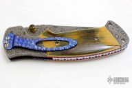 Kasper - Damascus and Bark Mammoth Ivory