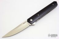 Lucas Burnley Kwaiken Flipper - Carbon Fiber Scales