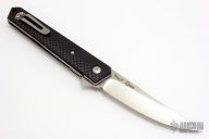 Lucas Burnley Kwaiken Flipper - Carbon Fiber Scales