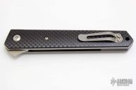 Lucas Burnley Kwaiken Flipper - Carbon Fiber Scales