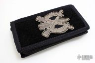 Duane Dwyer Custom Crossed Rifle Logo Patch and Case