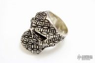 Silver Ultra LTD Stealth Puncher Ring - Size 11.5