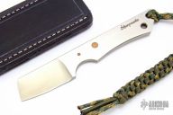 Scrap Knife with Leather Sheath