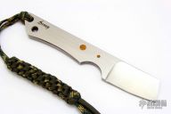 Scrap Knife with Leather Sheath