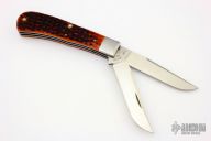 TB2000 - Jigged Chestnut Bone Millenium Trapper