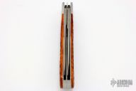 TB2000 - Jigged Chestnut Bone Millenium Trapper