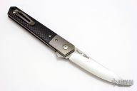 Lucas Burnley Kwaiken Flipper - Carbon Fiber and Titanium