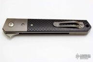 Lucas Burnley Kwaiken Flipper - Carbon Fiber and Titanium