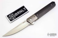 Lucas Burnley Kwaiken Flipper - Carbon Fiber and Titanium
