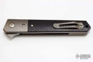 Lucas Burnley Kwaiken Flipper - Carbon Fiber and Titanium