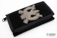 Duane Dwyer Custom Crossed Rifle Logo Patch and Case