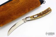 TB2002 Pruner - Antique Jiggen Bone