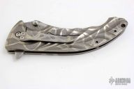 Tighe Stick Frame Lock Flipper - Damasteel