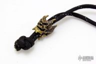 Two Mask Bead - Bronze Bead