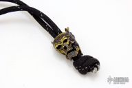 Two Mask Bead - Bronze Bead