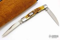 TB2004 - Muskrat - Antique Jigged Bone