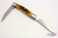 TB2004 - Muskrat - Antique Jigged Bone