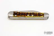 TB2014 Lockback Whittler - Antique Jigged Bone