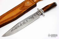 W1 Bowie/Fighter w/ Hamon - Desert Ironwood