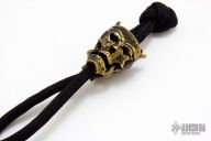 Two Mask Bead - Bronze Bead