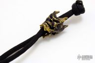 Two Mask Bead - Bronze Bead