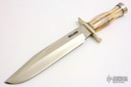 Model 12-9" Sportsman Bowie w/ Model 14 Grind - Mammoth Ivory