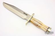 Model 12-9" Sportsman Bowie w/ Model 14 Grind - Mammoth Ivory