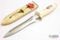 Engraved Ivory Dagger