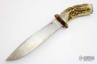 Stag Handled Fixed Blade