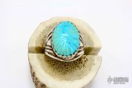 1950's Men's Turquoise Ring - Size 10.5