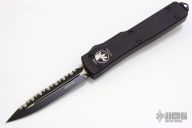 147-3T UTX-70 - D/E Black Full Serrated Tactical