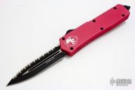 175-3PINK Scarab Executive D/E Black Full Serrated