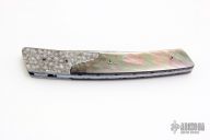 Thiers 7 Front Flipper with Damasteel & Meteorite Bolsters