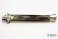 13" Swivel Bolster - Blond Horn