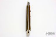 13" Swivel Bolster - Blond Horn