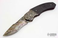 Damascus Linerlock