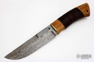 Damascus Fixed Blade